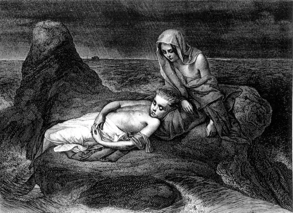 Stampa - Un episodio dell'alluvione